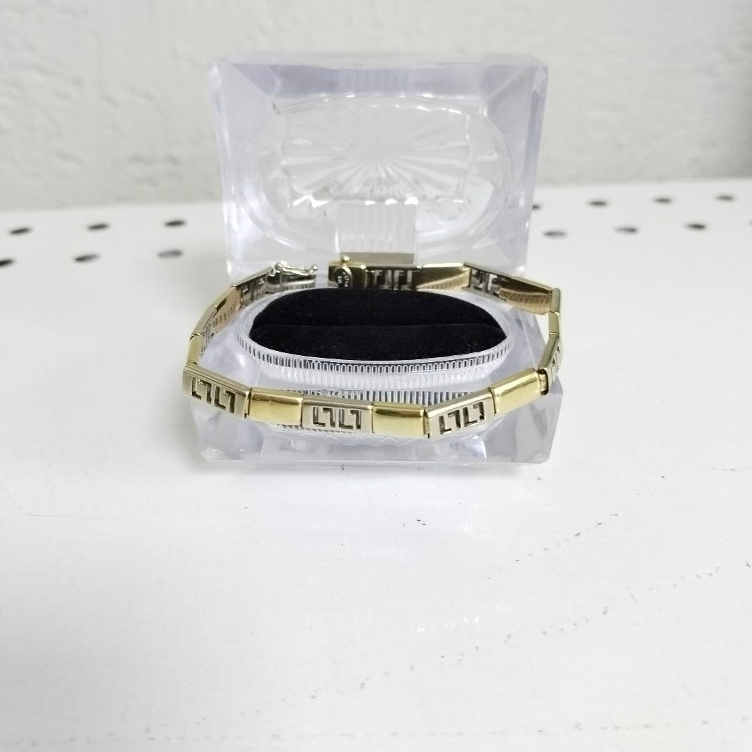 PULSERA ORO,ORO BLANCO 14 K 12,70 GRMS (SEMINUEVO)