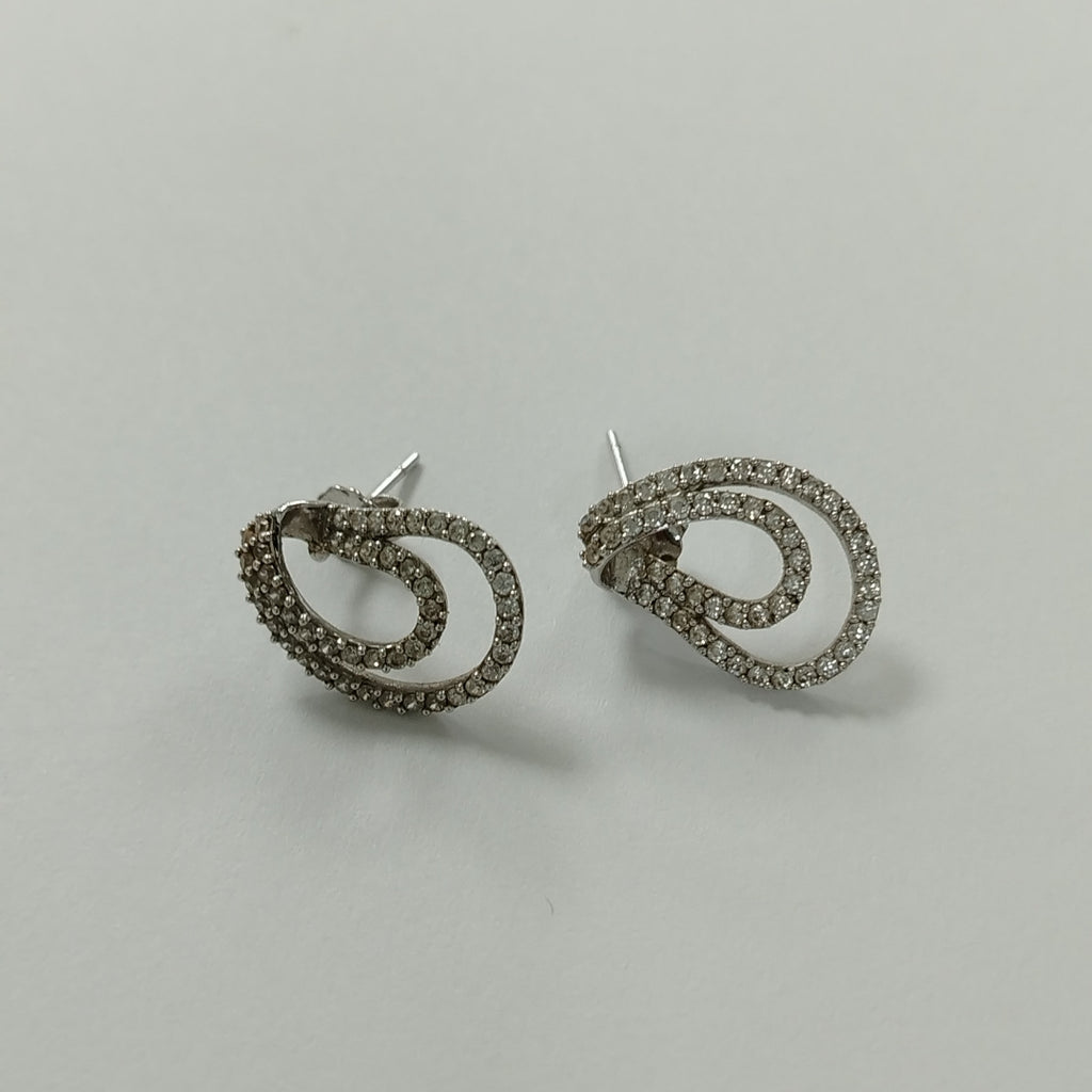ARETES PAR ORO, ORO BLANCO 14 K 4 GRMS (SEMINUEVO)