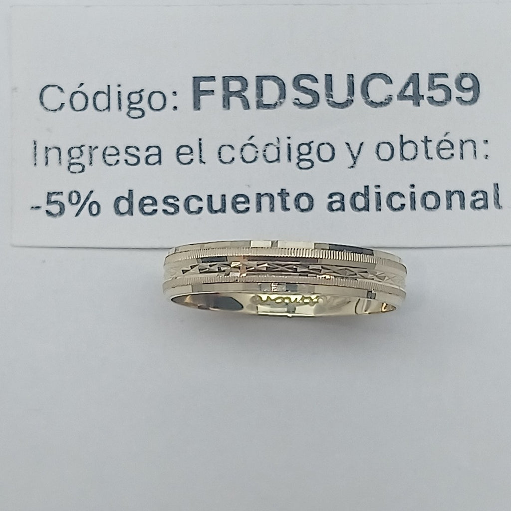 ARGOLLA ORO 10 K 1,40 GRMS (SEMINUEVO)