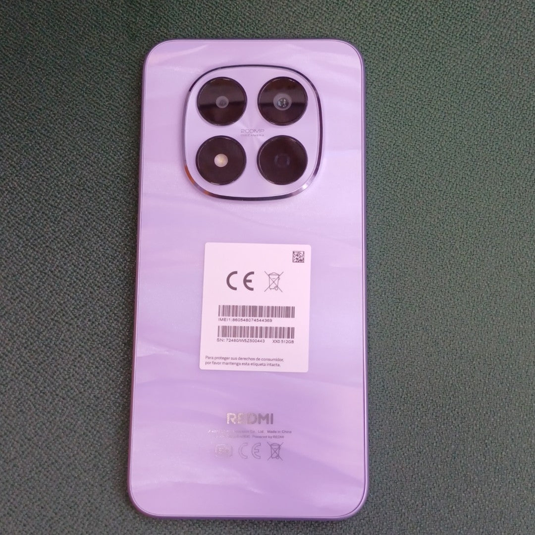 CELULAR XIAOMI REDMI NOTE 15 PRO 5G 25080RABDG (2026) 512 GB 8 GB RAM (SEMINUEVO)