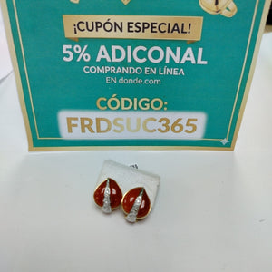 ARETES PAR ORO 14 K 5.8 GRMS (SEMINUEVO)