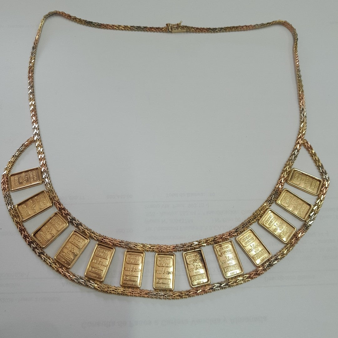 GARGANTILLA ORO 14 K 48.7 GRMS (SEMINUEVO)