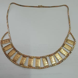 GARGANTILLA ORO 14 K 48.7 GRMS (SEMINUEVO)