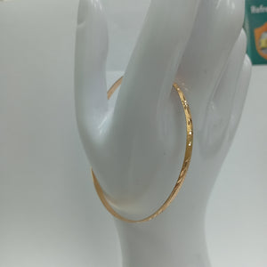 PULSERA RIGIDA ORO 14 K 3,40 GRMS (SEMINUEVO)