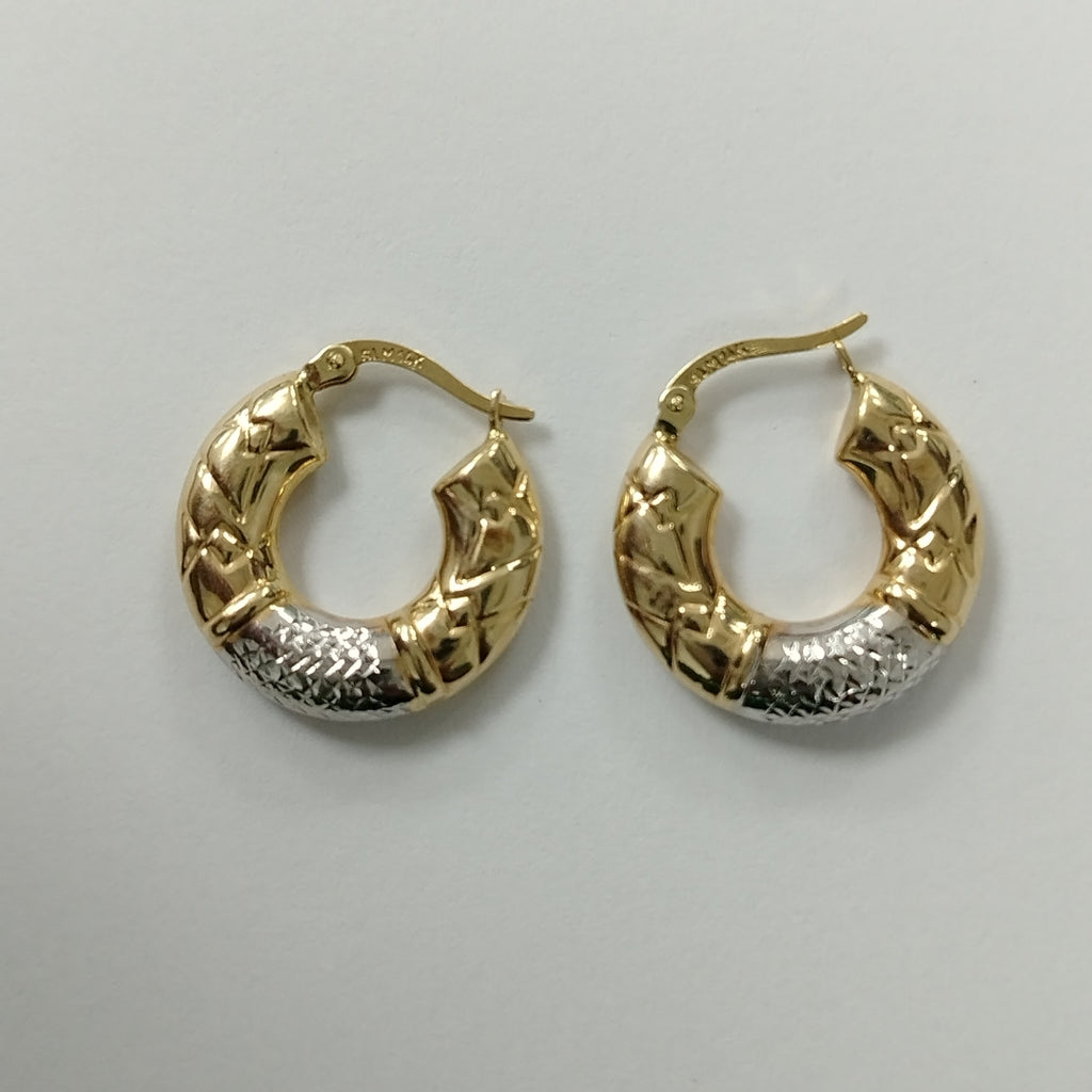 ARRACADAS PAR ORO 14 K 2,40 GRMS (SEMINUEVO)
