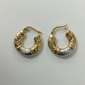 ARRACADAS PAR ORO 14 K 2,40 GRMS (SEMINUEVO)