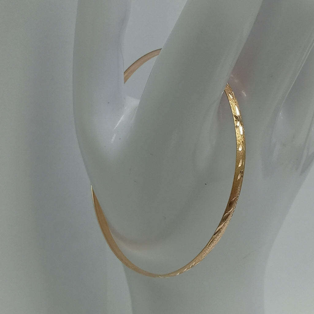 PULSERA RIGIDA ORO 14 K 3,40 GRMS (SEMINUEVO)