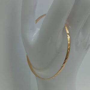 PULSERA RIGIDA ORO 14 K 3,40 GRMS (SEMINUEVO)