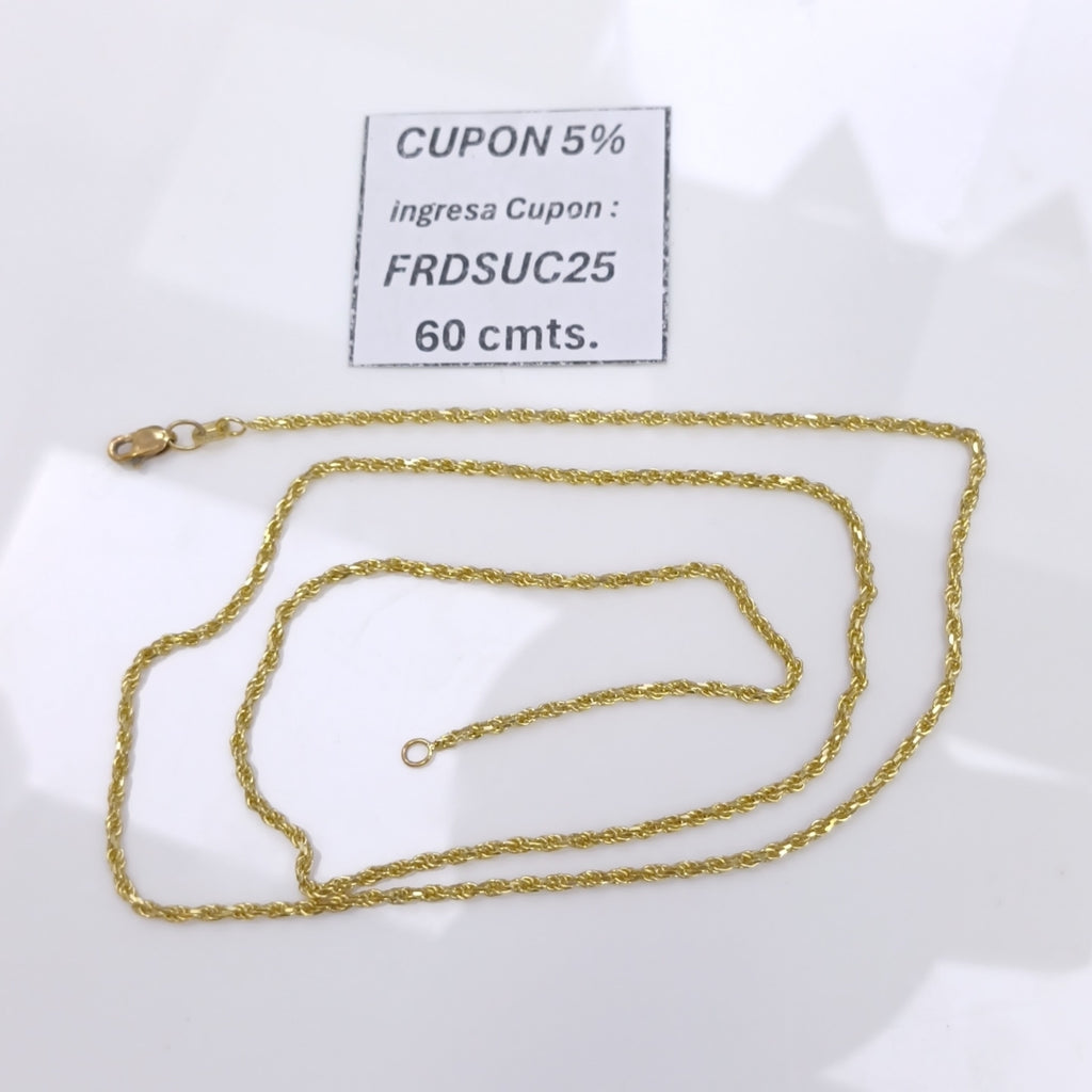 CADENA ORO 14 K 8,00 GRMS (SEMINUEVO)