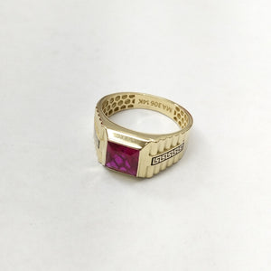 ANILLOS CABALLERO ORO 14K 5.5 (NUEVO)