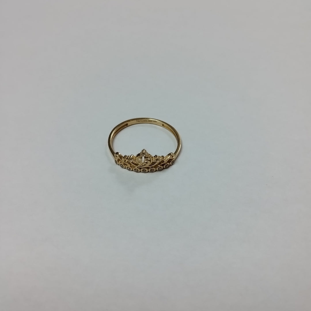 ANILLOS DAMA ORO 14K 1.5 (NUEVO)