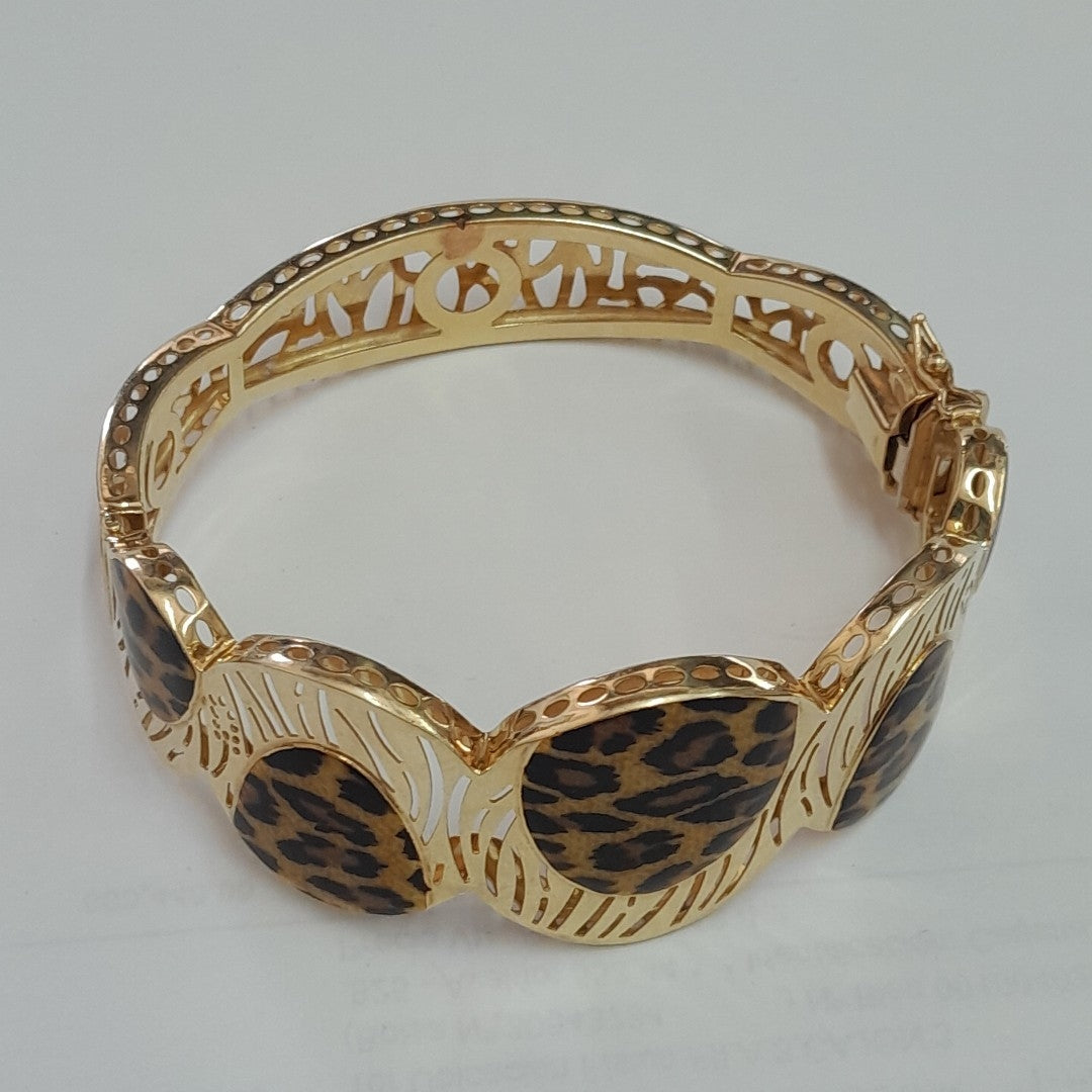 PULSERA RIGIDA ORO 14 K 21.7 GRMS (SEMINUEVO)