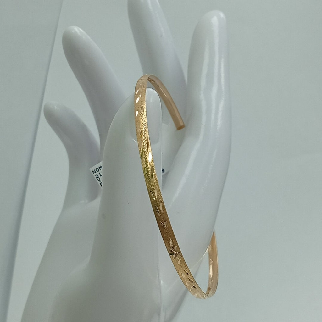 PULSERA RIGIDA ORO 14 K 3,50 GRMS (SEMINUEVO)