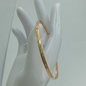 PULSERA RIGIDA ORO 14 K 3,50 GRMS (SEMINUEVO)
