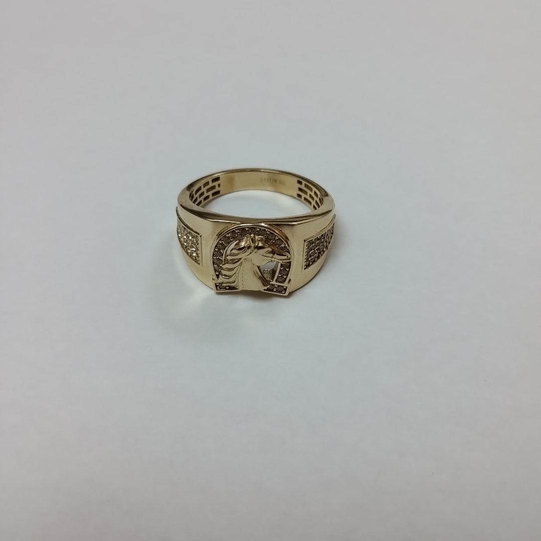 ANILLOS CABALLERO ORO 10K 5.4 (NUEVO)