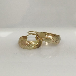 ARRACADAS PAR ORO 8 K 1,60 GRMS (SEMINUEVO)