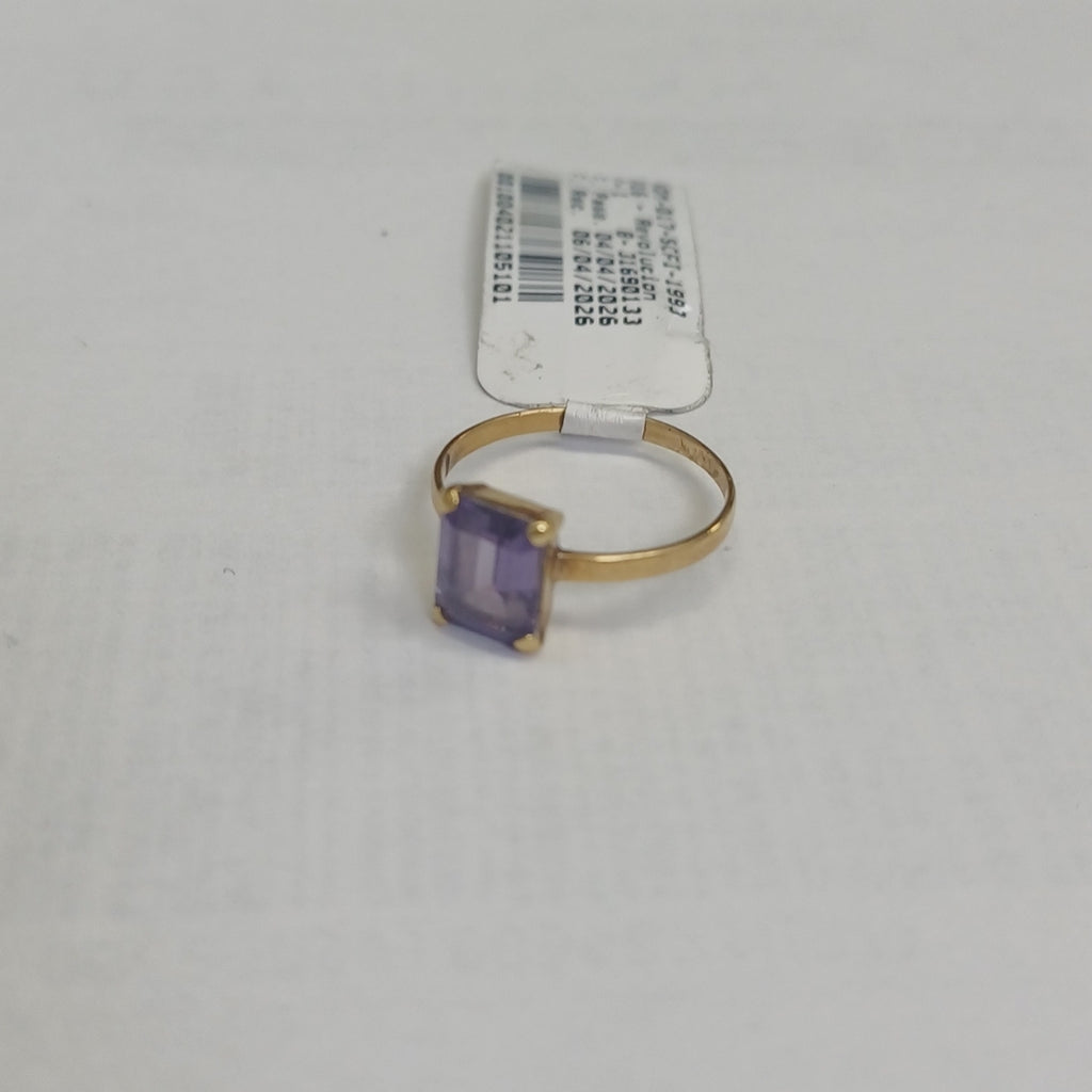 ANILLO ORO 14 K 1.4 GRMS (SEMINUEVO)