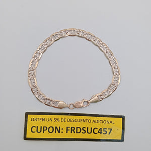 PULSERA ORO, RODIADO 10 K 8.9 GRMS (SEMINUEVO)