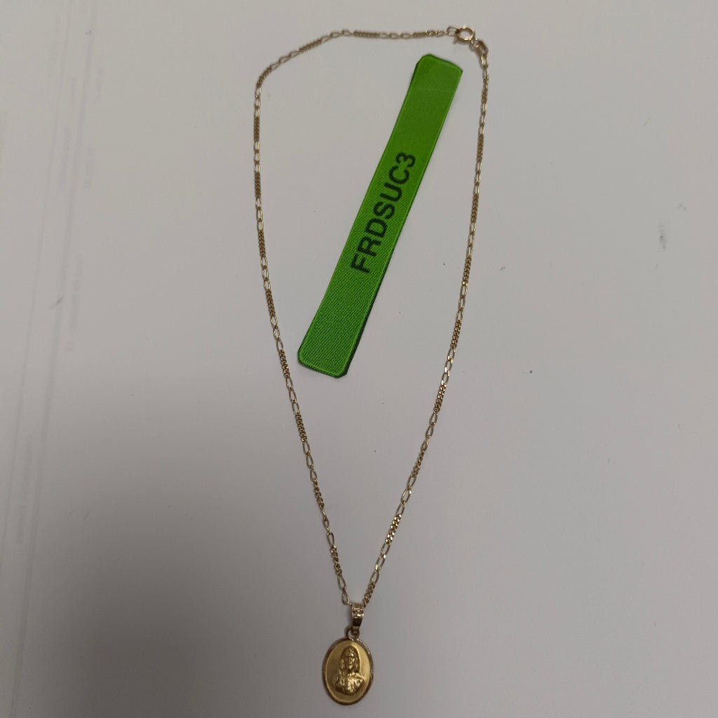CADENA, DIJE ORO 14 K 2.9 GRMS (SEMINUEVO)