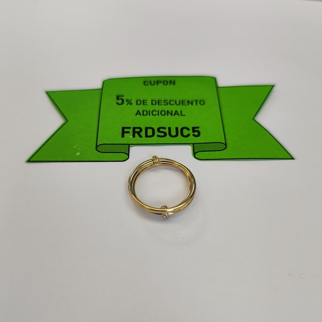 ANILLOS DAMA ORO 14K 1.4 (NUEVO)