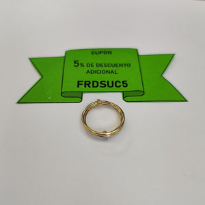 ANILLOS DAMA ORO 14K 1.4 (NUEVO)