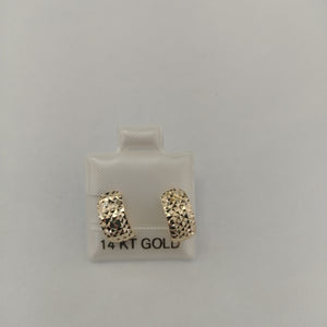 BROQUELES ORO 14K 1.8 (NUEVO)