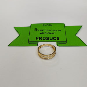 ANILLOS DAMA ORO 14K 1.6 (NUEVO)