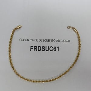 PULSERA ORO 10 K 1.9 GRMS (SEMINUEVO)