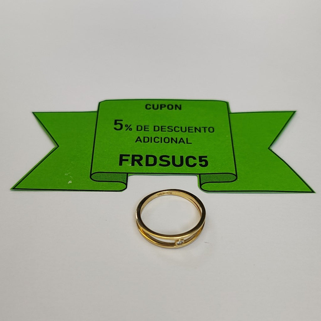 ANILLOS DAMA ORO 14K 1.6 (NUEVO)