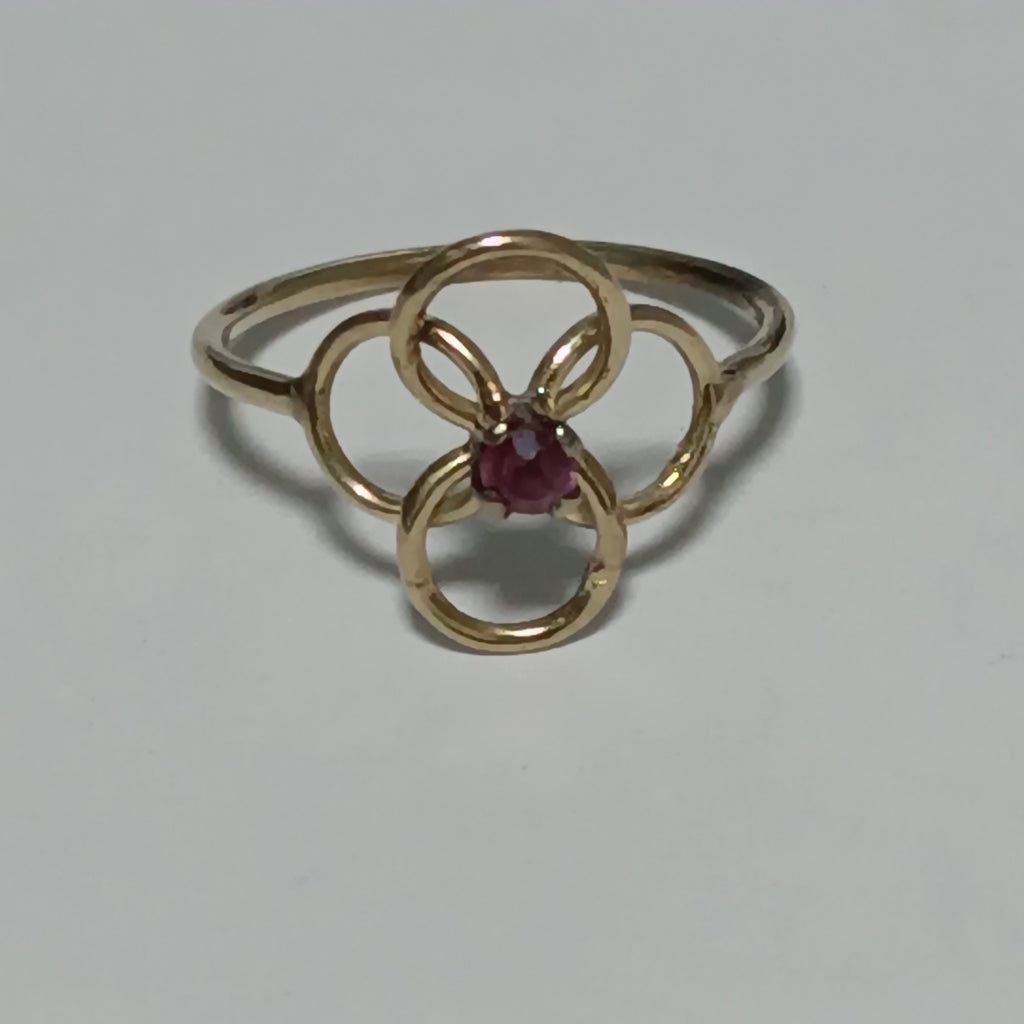 ANILLO ORO 10 K 1.2 GRMS (SEMINUEVO)