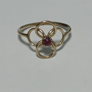 ANILLO ORO 10 K 1.2 GRMS (SEMINUEVO)