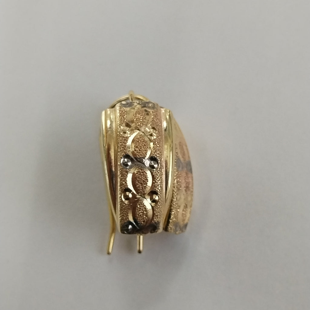 ARETES PAR ORO 14 K 3 GRMS (SEMINUEVO)