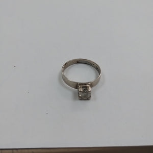 SOLITARIO ORO,ORO BLANCO 10 K 2,40 GRMS (SEMINUEVO)