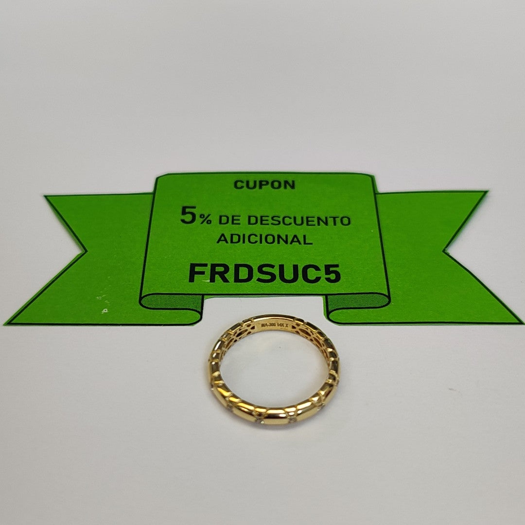 ANILLOS DAMA ORO 14K 2.2 (NUEVO)