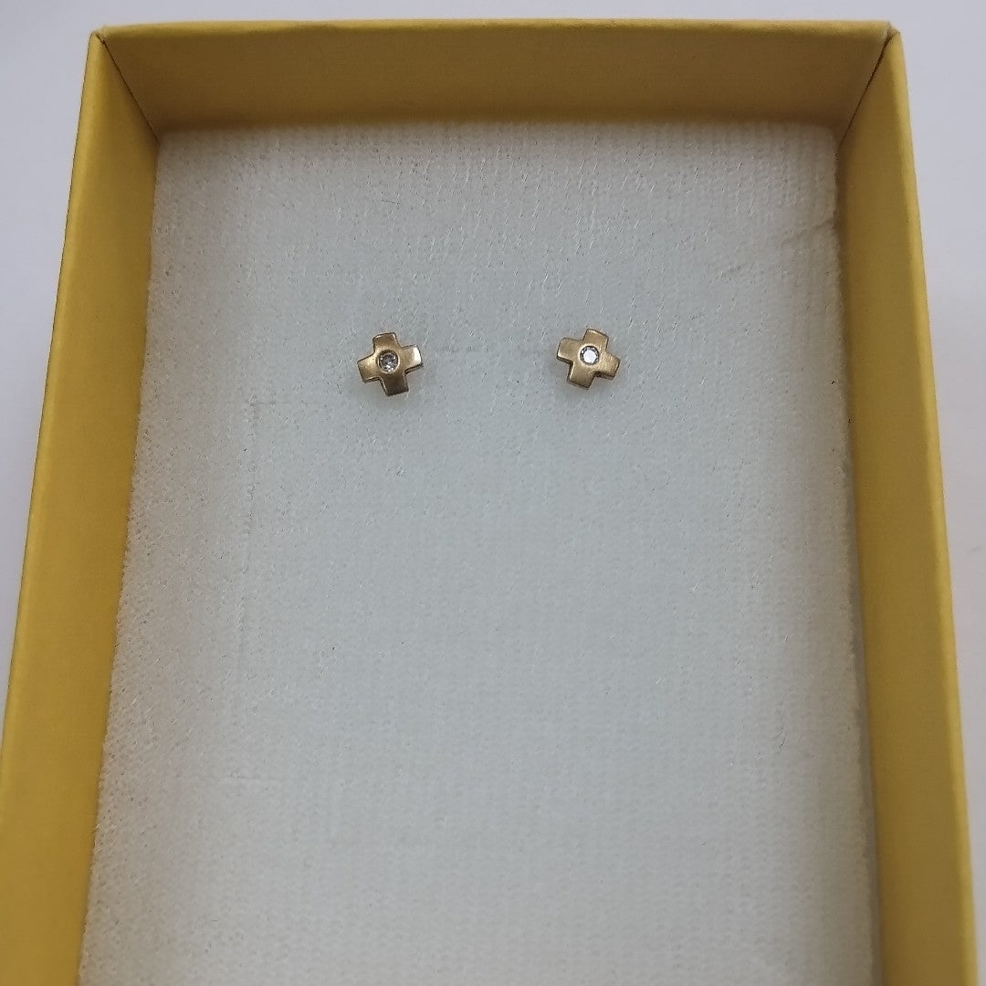 BROQUELES PAR ORO 10 K 0,30 GRMS (SEMINUEVO)