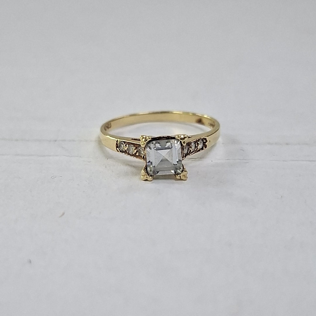ANILLO ORO 14 K 2.3 GRMS (SEMINUEVO)