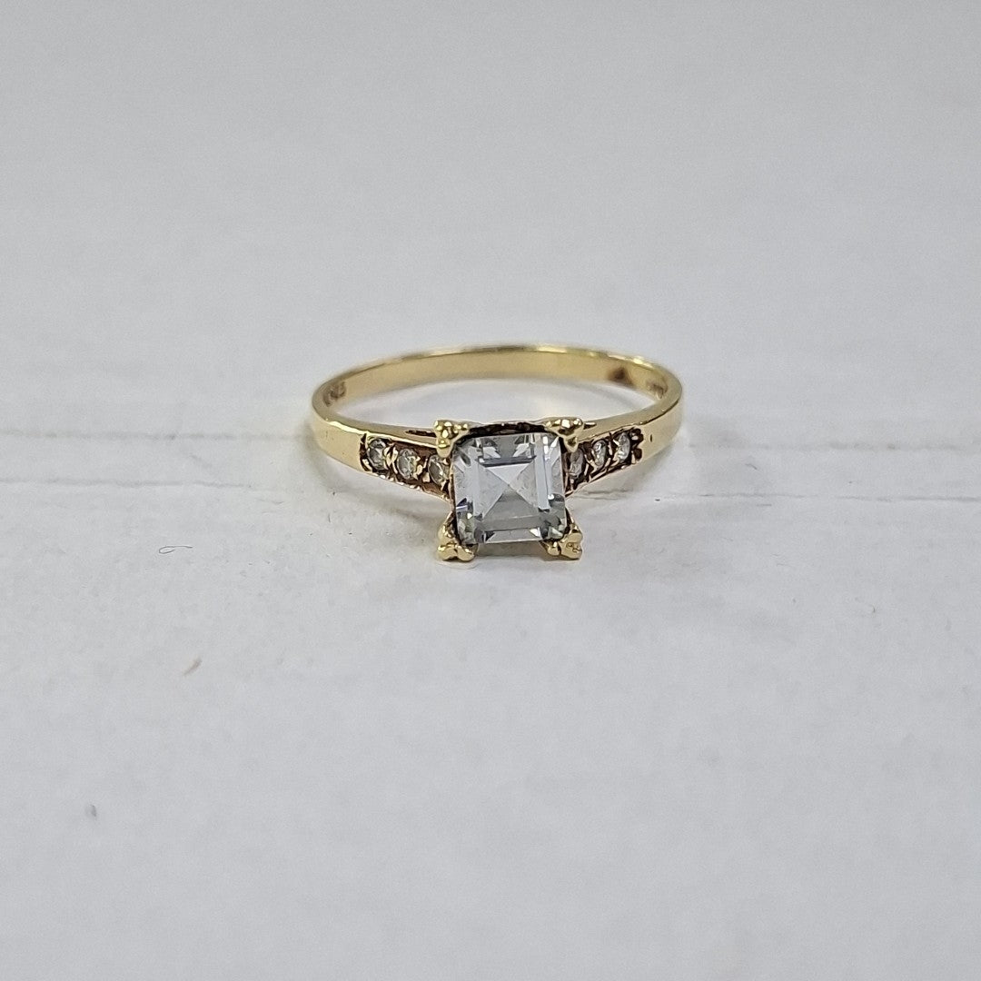 ANILLO ORO 14 K 2.3 GRMS (SEMINUEVO)