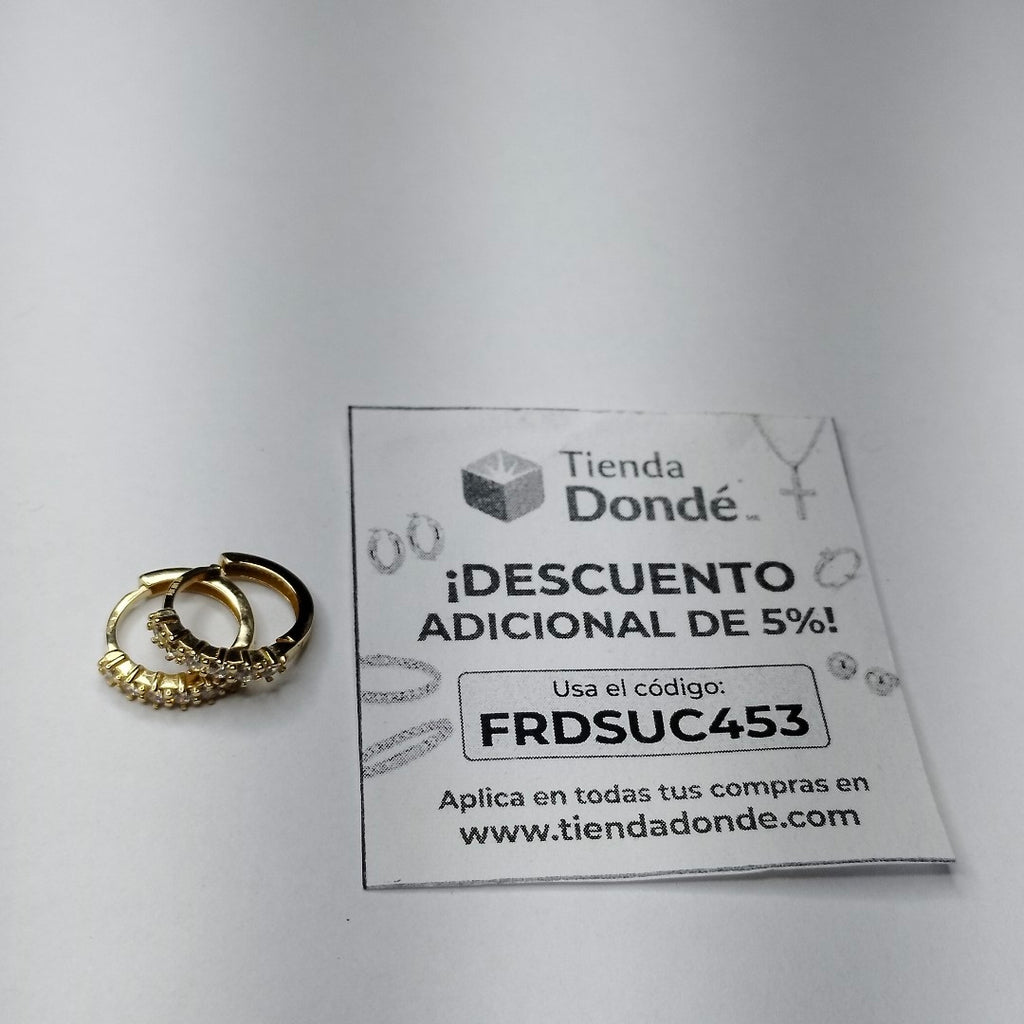 HUGGIES ORO 14K 1.6 (NUEVO)