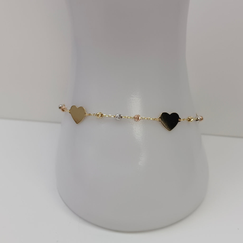 PULSERAS DAMA ORO 14K 2.1 (NUEVO)