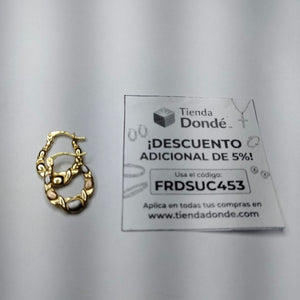 ARRACADAS ORO 14K 1.1 (NUEVO)