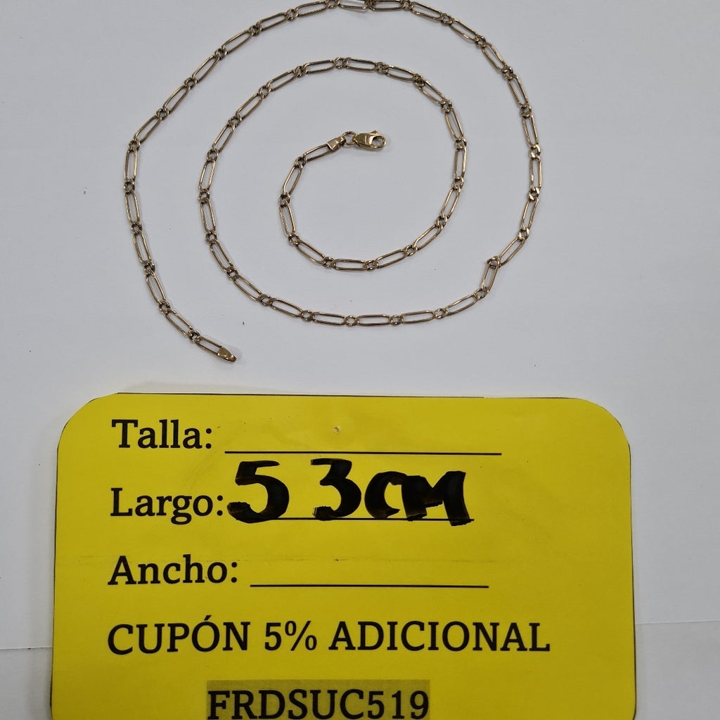 CADENA ORO 10 K 6.6 GRMS (SEMINUEVO)