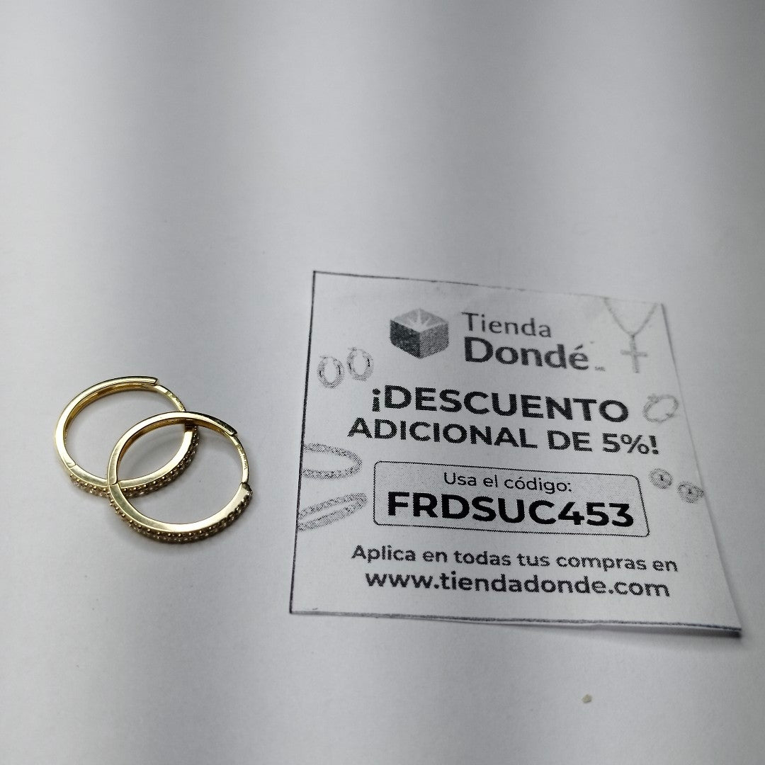 HUGGIES ORO 14K 1.4 (NUEVO)