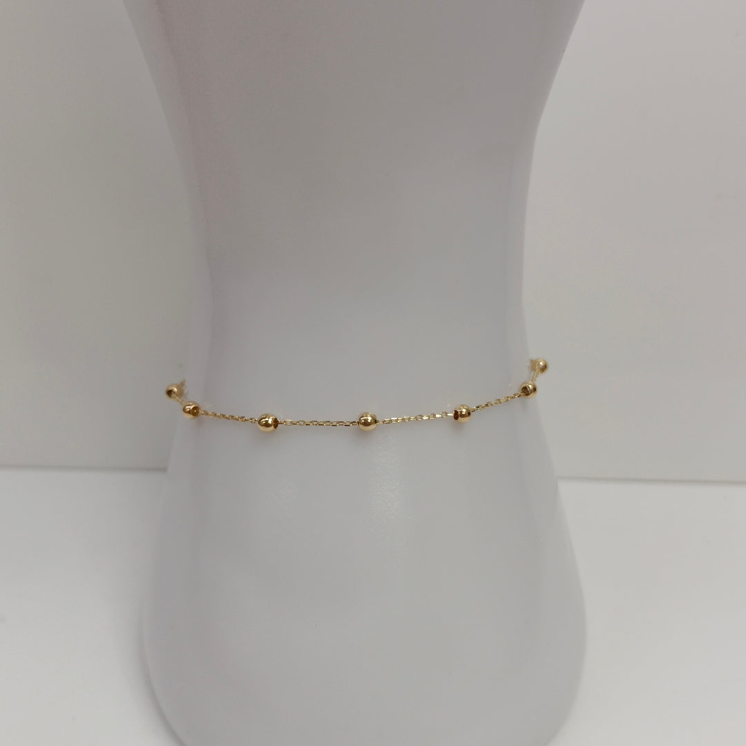 PULSERAS DAMA ORO 14K 1.1 (NUEVO)