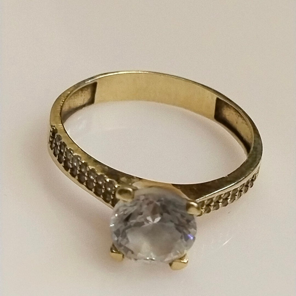 ANILLO ORO 10 K 2,80 GRMS (SEMINUEVO)