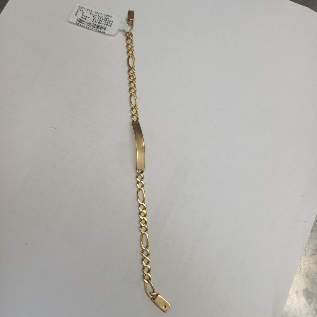 ESCLAVA ORO 14 K 7.6 GRMS (SEMINUEVO)