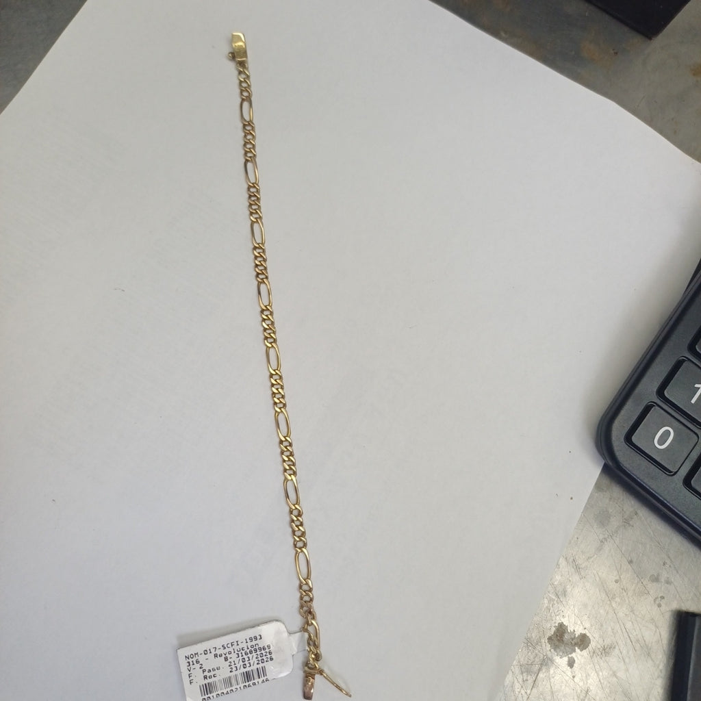 PULSERA ORO 14 K 7.9 GRMS (SEMINUEVO)