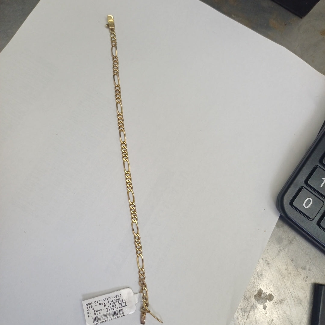 PULSERA ORO 14 K 7.9 GRMS (SEMINUEVO)