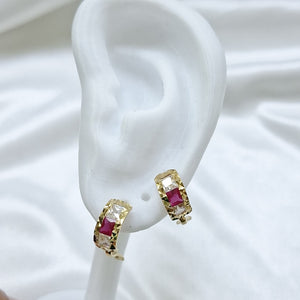 ARETES PAR ORO 14 K 2,30 GRMS (SEMINUEVO)