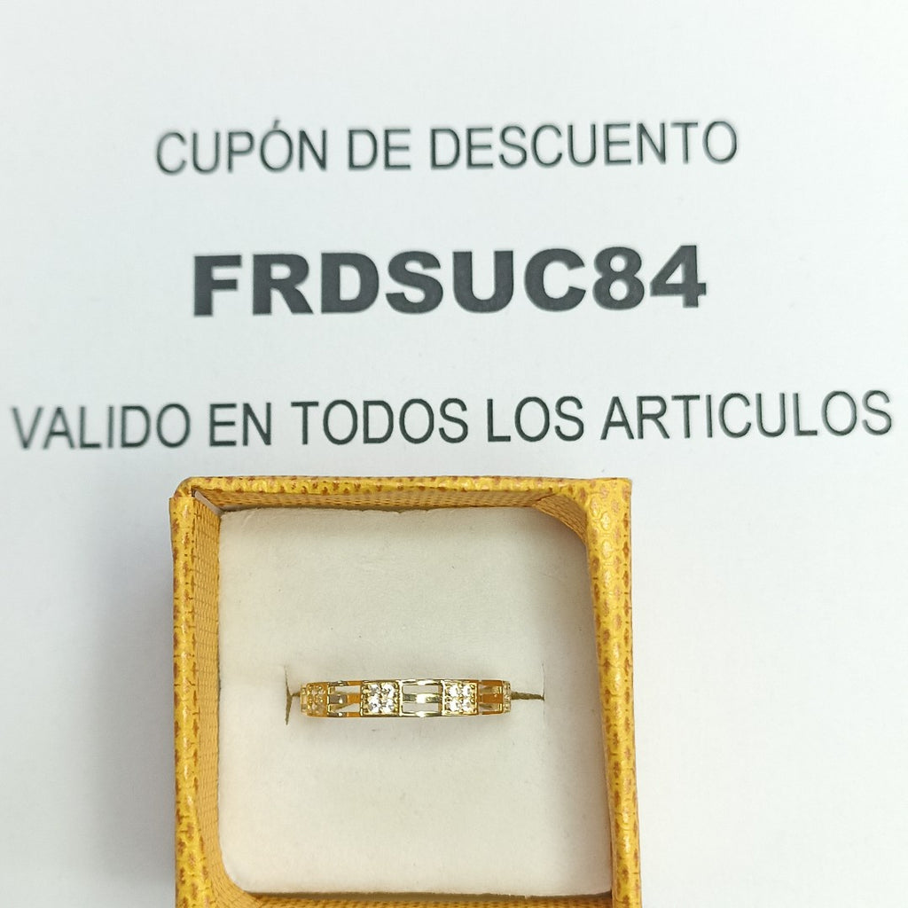 ANILLOS DAMA ORO 14K 1 (NUEVO)