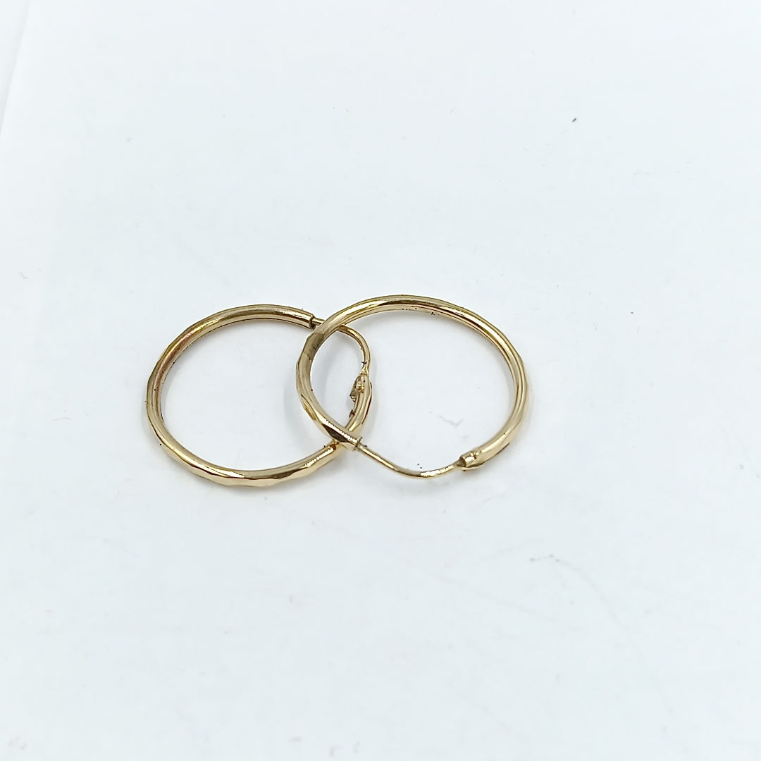 ARRACADAS PAR ORO 10 K 1.3 GRMS (SEMINUEVO)